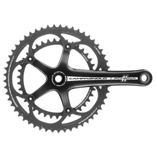 Campagnolo CRANKSTEL CA ATHENA PT 11V ALM 170 39/53 ZW ZWART