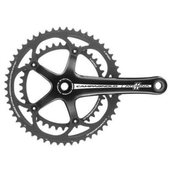 Campagnolo CRANKSTEL CA ATHENA CT PT 11V ALM 170 34/50 ZW ZWART - Afbeelding 3