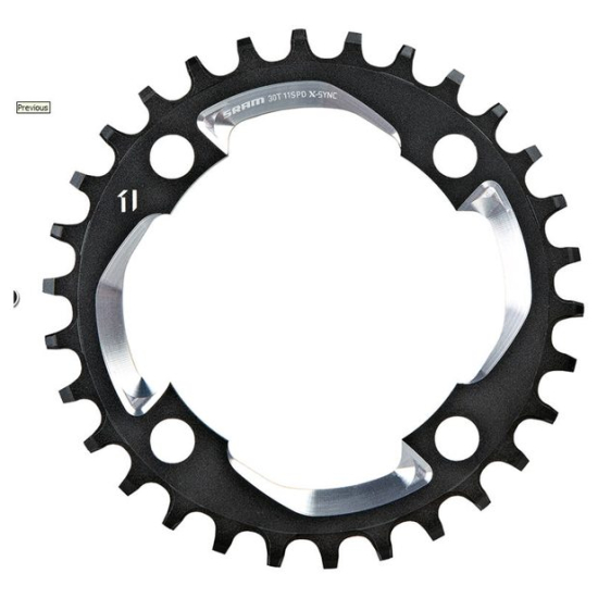 Sram X01/X1 Zwart/Zilver