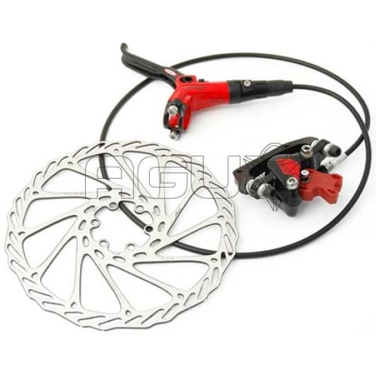 Avid ELIXIR CR / SRAM X9 RED ZWART/ROOD