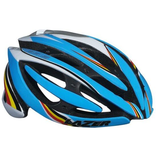 Lazer VALHELM GENESIS RD RACE WIT-SKY BLAUW WIT / SKY BLUE