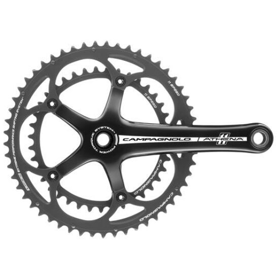 Campagnolo CRANKSTEL CA ATHENA PT 11V ALM 172.5 39/53 ZW ZWART