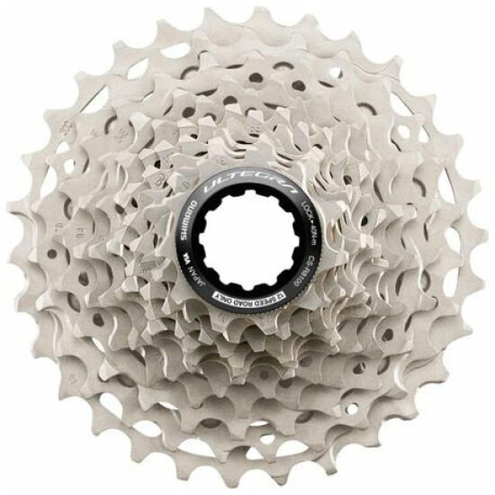 Shimano 12v Cassette 12V 11/34T Shim CS-R8101 Ultegra 11,12,13,14,15,17,19,21,24,27,30,34T Zilver