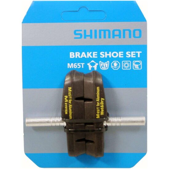 Shimano Remblokken Canti Shim M65T lang MC32 p/stel(2) Y84F98060 ZWART