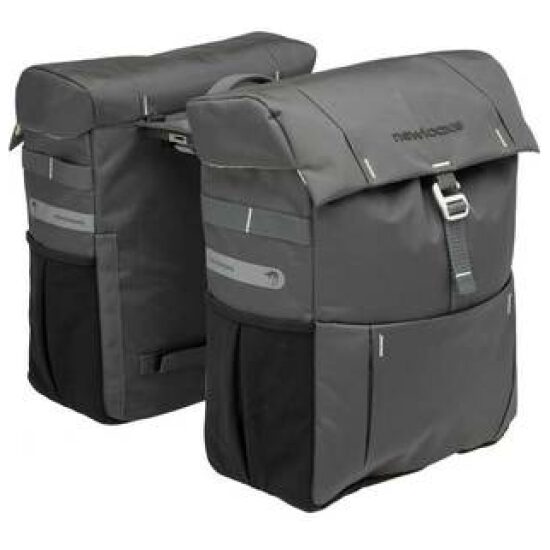 Newlooxs Tas dubbel Newl Vigo grijs incl.MIK adapter 37ltr 31x40x15 515337 Grey