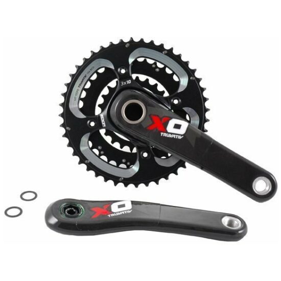 Sram CRANKSTEL X0 GXP 10V CB 170 22/33/44 RED ZWART