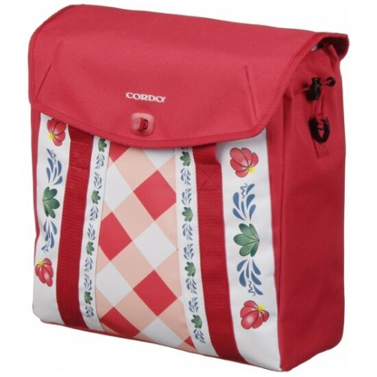 Cordo Tas pakaf glorious dutch shopper/rugtas Rood