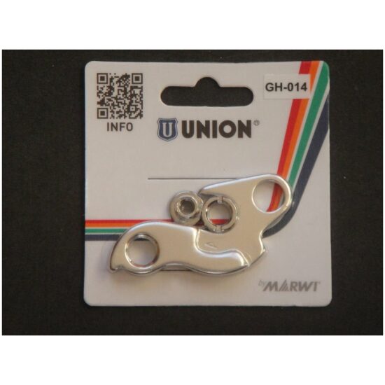 Union A.Derailleurpad GH-014 alu Zilver