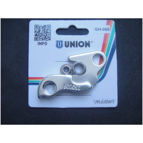 Union A.Derailleurpad GH-068 alu Zilver