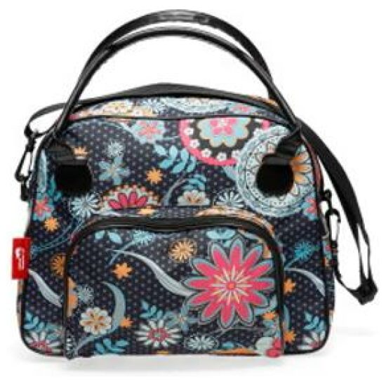 New Looxs BOLSA SINGLE FLORI ZWART / BLACK