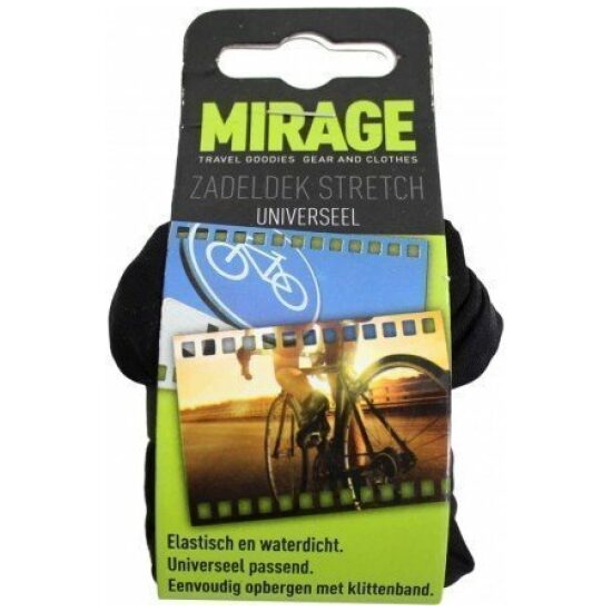 Mirage Zadelovertrek regendek nylon 1042012 Zwart