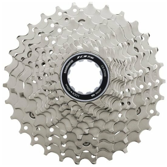 Shimano 11v Cassette 11V 11/30T Shim CS-R7000 105 R7000 Zilver