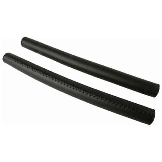 Xlc Stuurhoes foam 2x40cm leer p/paar Zwart