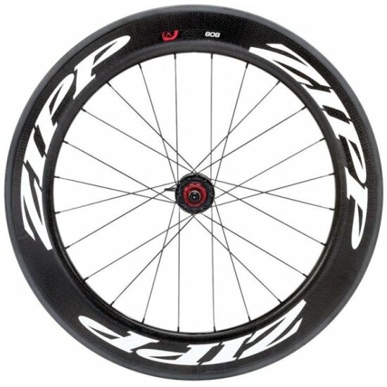 Zipp Wiel a 808 carbon clincher 24 spk sram body c Zwart