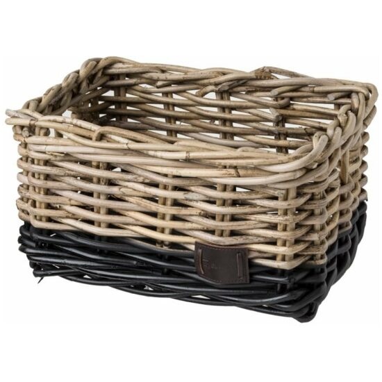 Fastrider Mand rotan FR Nero Small/naturel 8ltr 32x24x18 0701-000 Zwart