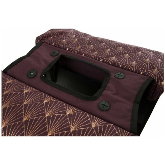 Fastrider Tas dubbel FR Nara aubergine m/print 33ltr 36x31x15 20110901-547 Paars - Afbeelding 4