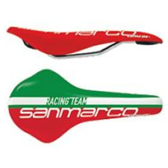 Selle San Marco CONCOR RACING TEAM WORLD GROEN/WIT/ROOD