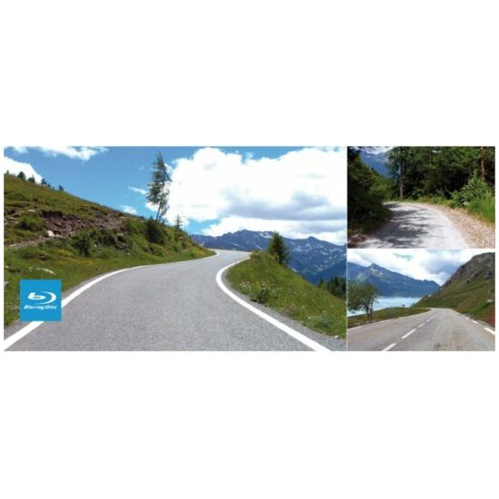 Tacx Trainerdl dvd blue ray routes des grand alpes Zilver