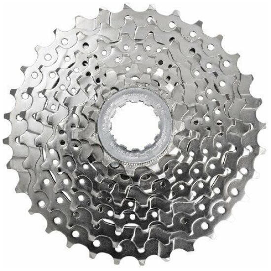 Shimano 8v Cassette 8V 12/25T Shim CN-HG50 12,13,15,17,19,21,23,25T Sora Zilver