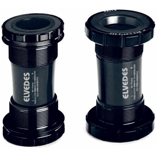 Elvedes Trapas-cupset Elv/Shim BSA treadfit MTB 68/73 24mm Zwart