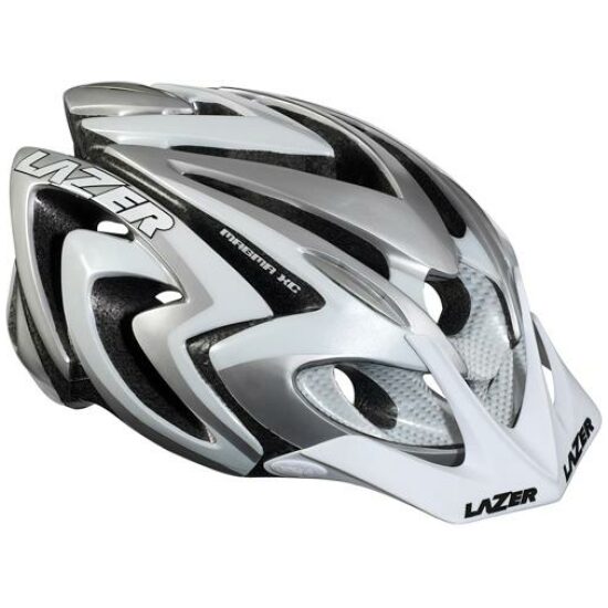 Lazer MAGMA XC ZILVER WIT