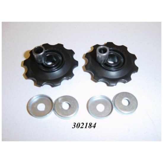 Shimano 6v/7v A.Derailleurwielset Shim 6V/7V RD-TY Tourney Y56398100 (wp10) Zwart