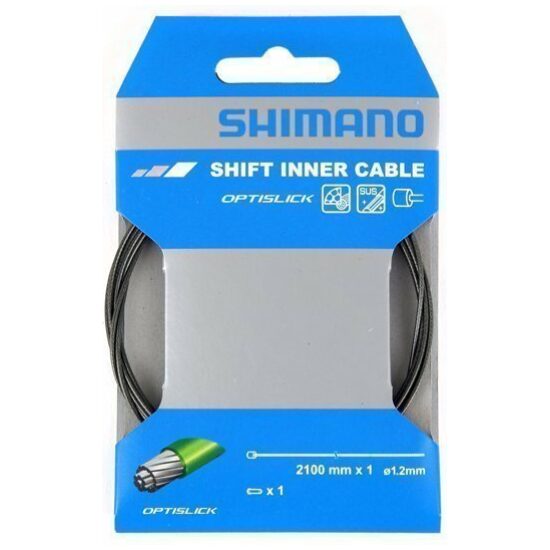 Shimano Binnenkabel versn/derailleur 1.2x2100mm Shim Optislick Y60198100