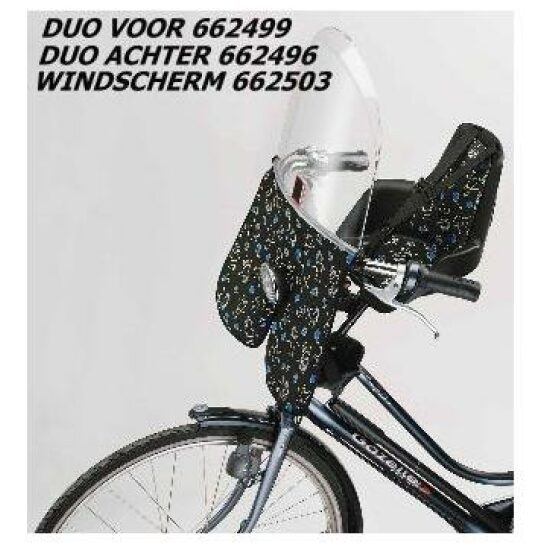 Bobike WINDSCHERM Playground Black