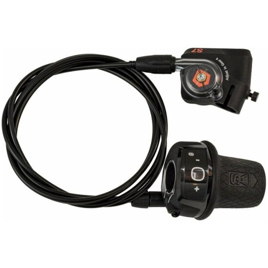 S.a./sram Draaiversteller 5V SA/Sram P5 Twist compatibel m/clickbox 1700mm kabel Zwart