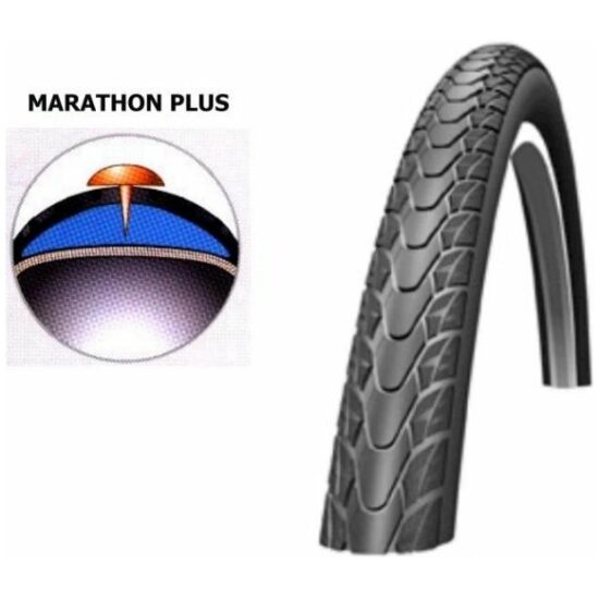 Schwalbe Marathon Plus Zwart