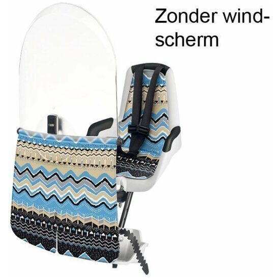 Bobike MAN TRIBE ZWART/BLAUW/CREME/GRIJS