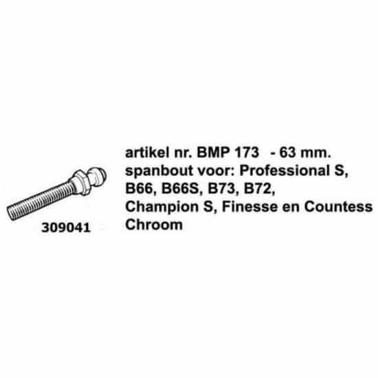 Brooks B17 / B66 / B72 / B73 CHROOM