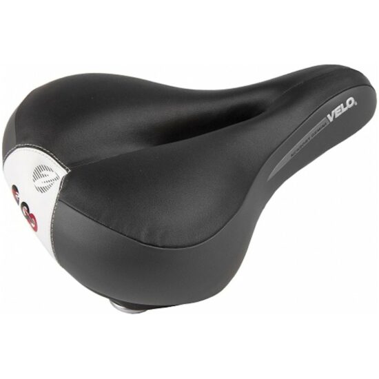 Velo Zadel Uni Gemini mem.foam O-zone open D2 L272xB212/wit 250349 Zwart