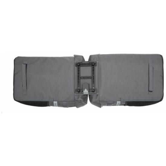 Newlooxs Tas dubbel Newl Vigo grijs incl.MIK adapter 37ltr 31x40x15 515337 Grey - Afbeelding 5