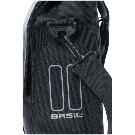 Basil Tas pakaf Bas Urban Load messenger 15-17ltr 17768 Black - Afbeelding 7