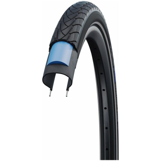 Schwalbe Buitenband 26x1.75 Schw Marathon Plus HS440 SmartGuard m/refl Zwart - Afbeelding 3