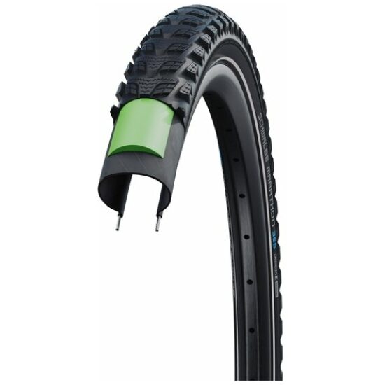 Schwalbe Buitenband 28x1.75 Schw Marathon 365 HS475 Gr.Guard 4Seiz Zwart