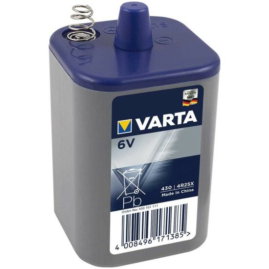 Varta BATT VA 4R25X BLOK 6V Grijs