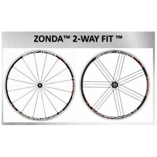 Campagnolo ZONDA 2 WAY FIT ZWART