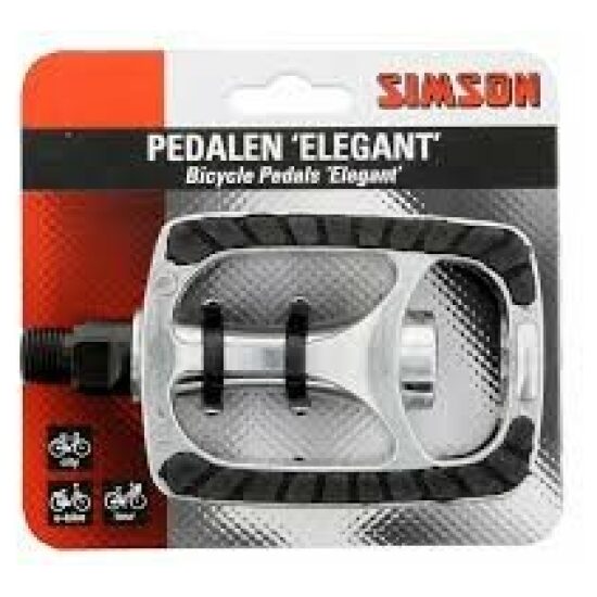 Simson Pedalen Elegant deLuxe aluminium 021978