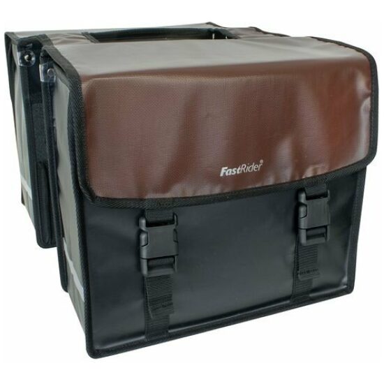 Fast Rider Tas dubbel FR Multi bruin/zwart tarpaulin 35ltr 31,5x37x15 20096307