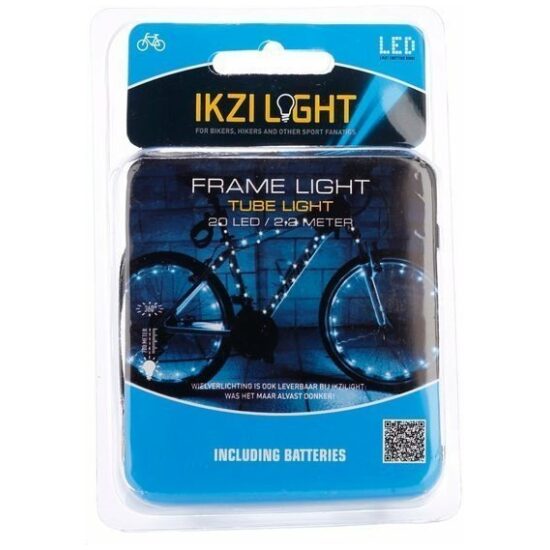 Ikzi Light Wiel-/framelicht Ikzi Tube Light 20led 2.2mtr incl.batt 1491720 Wit