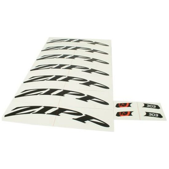 Zipp Transfer stickerset 303e sticker Zwart