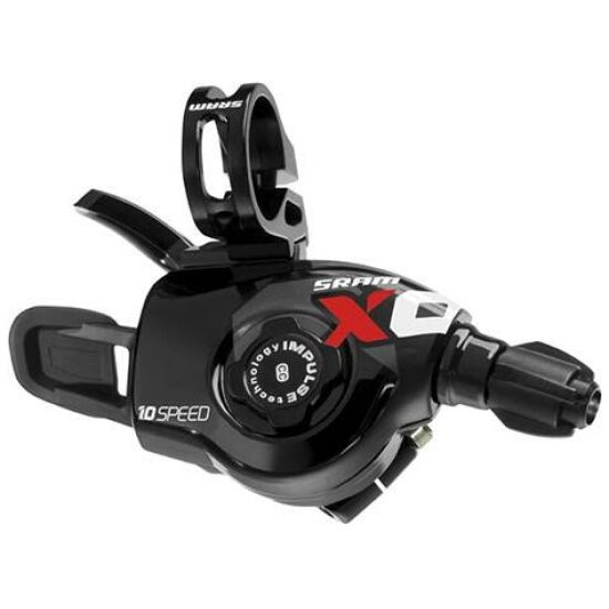 Sram VERSTELLERSET X0 TRIGGER 10V 3X10 RED ZWART