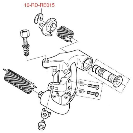 Campagnolo DERAD CA PAD BOUTCLIP RD-RE015 DS A 10