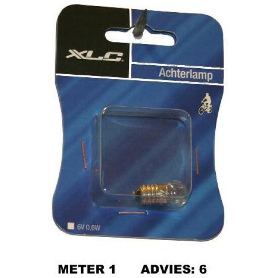 Xlc ACHTERLAMP 6V 0.6W DS A 2