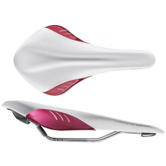 Fizik RENNSATTEL ARIONE DONNA K:IUM WHITE/GL. RED