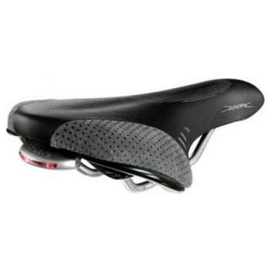 Fizik ZADEL FI LIFE RONDINE HR ZWART M/ACHTERLICHT BLACK/GUMMY BLACK - ZWART