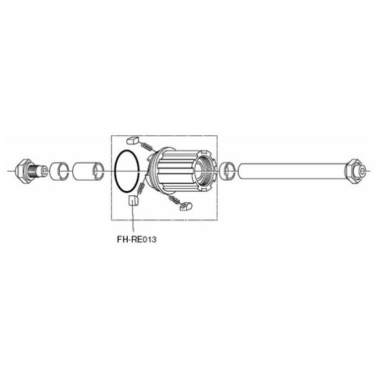 Campagnolo NAAFD CA PAL O/M FH-RE013