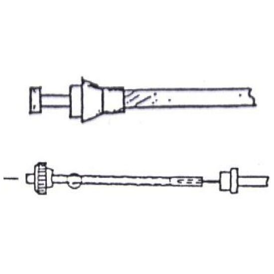 Xlc KABEL TROMMEL V 6234 PEER 5.5X10 TAP NOK ZWART